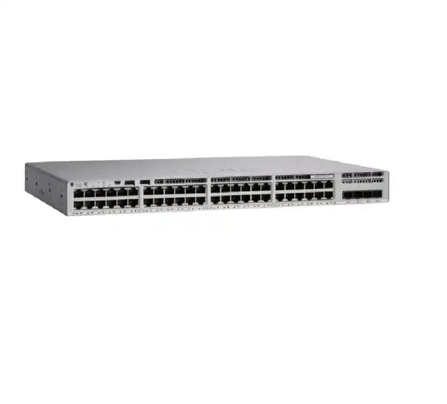 Penjualan laris Ethernet ke Com Port 48 Port Uplink C9200L 48-Port Data 4x1G Gigabit Ethernet Network Switch C9200L-48T-4G-A