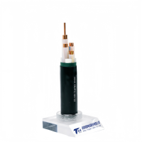 Câble d'alimentation souterrain ZC-YJV 0.6/1kV 4x50mm² en cuivre XLPE pour la distribution électrique sur les chantiers de construction