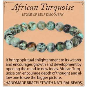 Joyería de piedra Natural de alta calidad, venta al por mayor, cuentas de piedra de ojo de Tigre, pulsera de cuentas de Color sólido para hombres y mujeres - Product Image 3