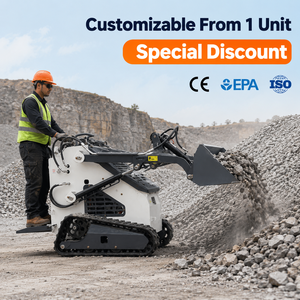 Souffleuse à neige et débroussailleuse compacte sur chenilles 25 CV, 360 kg - 380 kg, pour jardin et verger, à prix abordable - Product Image 1