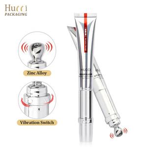 10ml 15ml 20ml Kosmetische Augen creme Elektrische Vibrations röhre Batterie verpackungs behälter Tube Mit Massage Zink legierung Applikator - Product Image 1