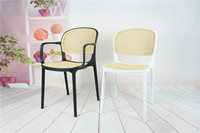 Chaises modernes simples pour événements de restaurant Chaise de salle à manger avec accoudoir Mobilier commercial Fauteuil de café