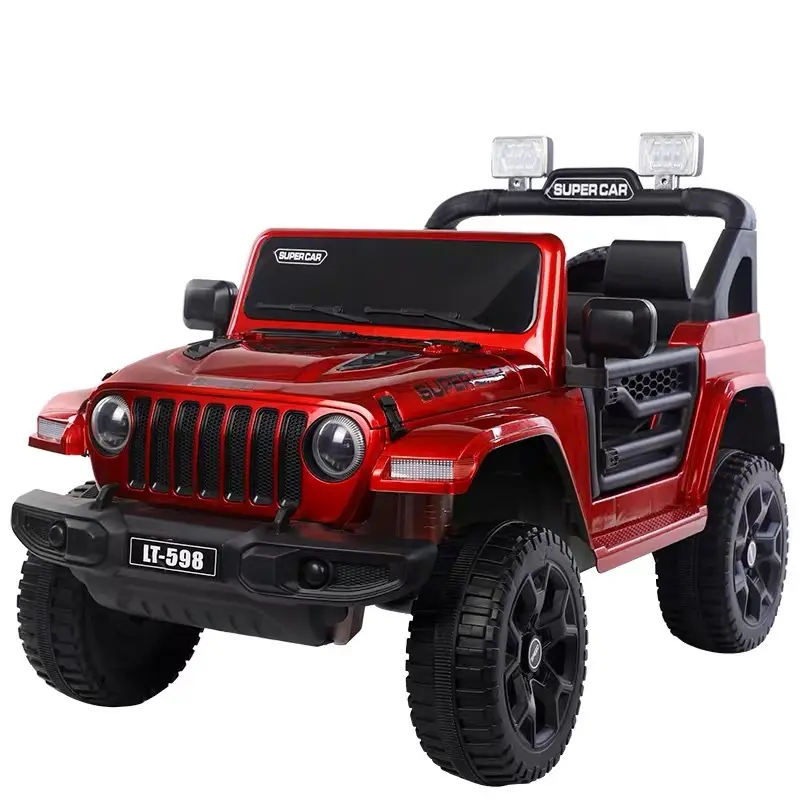 New model Six Wheels Drive Music Electric Children's Ride on Car Battery Operated Toy Remote Control Cars for Kids