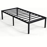 WEKIS Vente en gros usine Lit plateforme convertible moderne et durable de 14 pouces de hauteur avec rangement, pour lits jumeaux/doubles/grands/lits king size, mobilier de maison