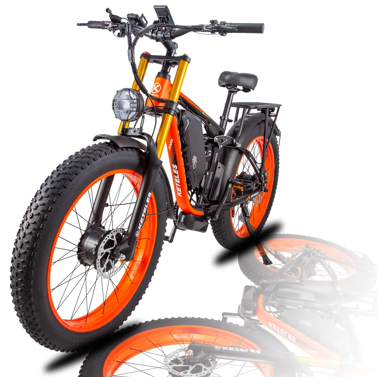 48v full suspension keteles wholesale price k800pro bike 23ah battery electrilc bicycle 26x4 inch fat tire ebike 2000w