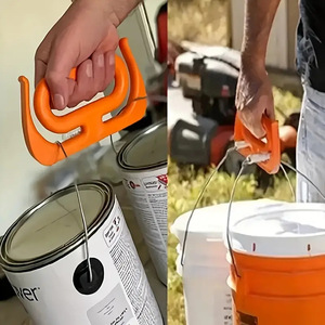 Cross Border Multifunctional Backpack Carrier Orange Plastic Handle Easy Carry For Paint Bucket Bag Accessory - Product Image 1