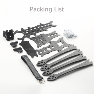 3K Full Carbon Fiber 7 Inch 8 Inch FPV <b>Drone</b> Frame Wheelbase Long Range for FPV Racing <b>Drone</b> Frame <b>Drones</b> <b>Accessories</b> 5mm Arm X - Product Image 5