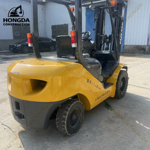 Chariot élévateur à palettes d'occasion de haute qualité, d'origine chinoise, pour moteur diesel FD30, 3 tonnes, équipement de construction tout-terrain à vendre - Product Image 2