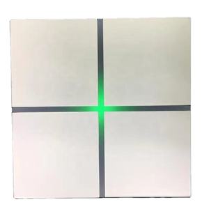 Interruptor de Luz Táctil Dali NUEVO, Interruptor de Pared de Panel Plateado de 4 Gangs para Sistema <span class=keywords><strong>Smartliving</strong></span>/rs485/zigbee/sbus - Product Image 1