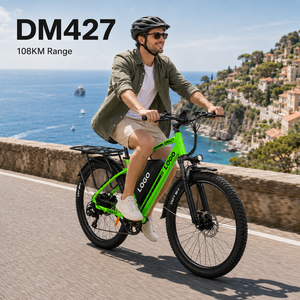 Vélo de montagne électrique DM427 27,5 pouces Moteur sans balais 750W Batterie au lithium 48V Autonomie 108KM Suspension avant Vélo pour adultes - Product Image 1