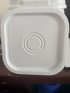Baril carré <span class=keywords><strong>en</strong></span> plastique de qualité alimentaire de 5 litres avec un bouchon à vis, utilisé pour le stockage des aliments, de l'eau, de la peinture et de l'<span class=keywords><strong>huile</strong></span> - Fabriqué <span class=keywords><strong>en</strong></span> matériau PP - Product Image 3