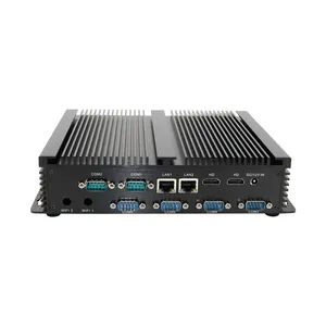 Eglobal工业迷你pc英特尔酷睿i5 4200U双LAN 6COM笔记本电脑，带高清VGA 8USB 12V DDR3L台式机微型pc游戏玩家