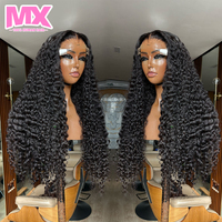 Peluca de Cabello Humano al por Mayor 5x5 HD con Encaje Frontal, Pelucas Completas de Cabello Rizado Virgen Vietnamita Birmano Pre-Arrancado para Mujeres Negras