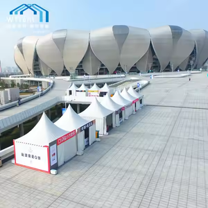 เต็นท์เต็นท์ทรงเจดีย์กลางแจ้งกรอบอลูมิเนียมอัลลอยด์4x4ม. 5x5ม. - Product Image 3