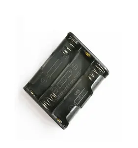 Back-to-Back 6 * AA pin chủ trường hợp hộp với Snap kết nối