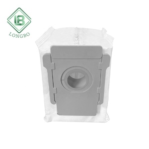 Sac filtrant anti-poussière Non tissé avec remplacement à glissière adapté pour Irobots Roombas I3 <span class=keywords><strong>I7</strong></span> E5 E6 S9 aspirateur <span class=keywords><strong>pièces</strong></span> de rechange accessoires - Product Image 1