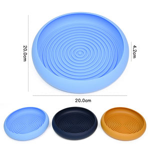 Ciotole per animali domestici in <span class=keywords><strong>silicone</strong></span> per bpa con logo personalizzato con sollievo dall'ansia ciotola per cani con alimentatore lento portatile - Product Image 6