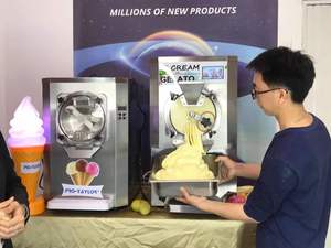 Maquinaria comercial de acero inoxidable para helados italianos, venta al por mayor, barata - Product Image 4