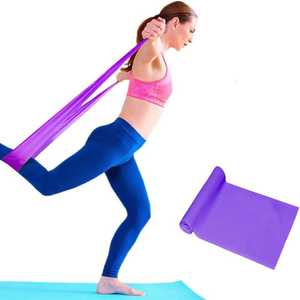 Bandas de Resistencia de Látex para Ejercicios de Brazos y Piernas, Bandas Elásticas de Entrenamiento para Gimnasio con Niveles de Resistencia - Product Image 6