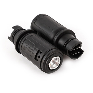 Boquilla de lavado de coches tipo pico de pato, 9cm 4cm, negra, 0-40 grados, cabezal pulverizador de cobre y plástico para lavado de coches, riego de plantas y limpieza - Product Image 1