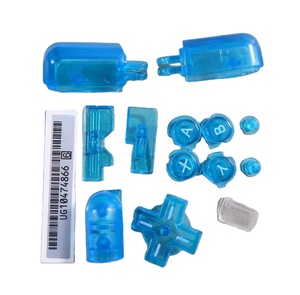 Remplacement des boutons pour console Nintendo <span class=keywords><strong>DS</strong></span> Lite NDSL : boutons A, B, X, Y, L, R, D-Pad, bouton croisé, ensemble complet de boutons - Product Image 1