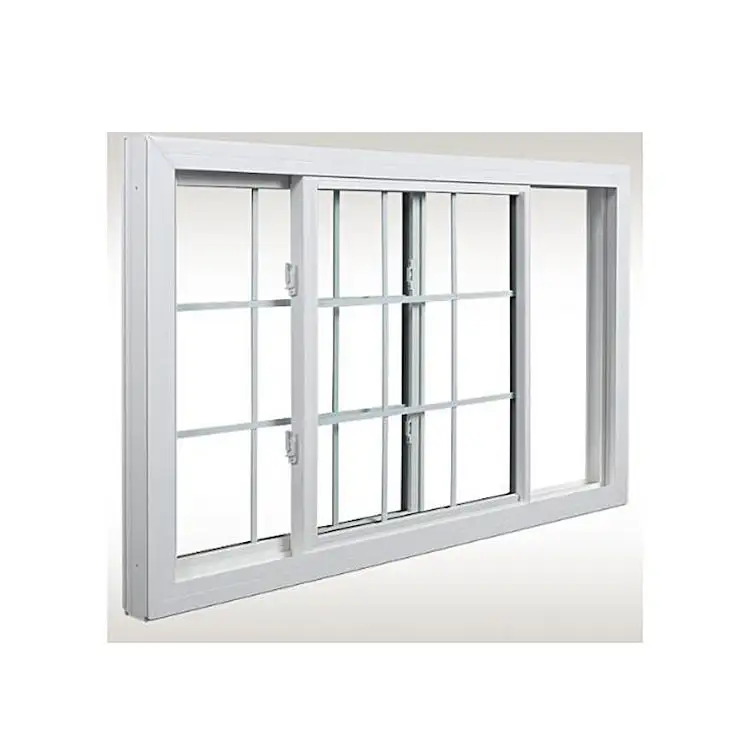 Benutzer definierte Doppel glas Aluminium gerahmte Schiebefenster Aluminium Schiebefenster 3 Schienen Schiebefenster