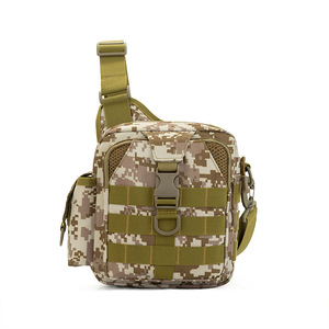 Tactical Shoulder Bag Men's Crossbody Oxford Cloth Adjustable Strap Outdoor Hiking Travel Multipurpose Backpack - Product Image 5