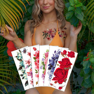 Personalizza adesivi temporanei <span class=keywords><strong>tatuaggi</strong></span> e adesivi Semi permanenti per <span class=keywords><strong>tatuaggi</strong></span> crea la tua copertina del Logo - Product Image 5