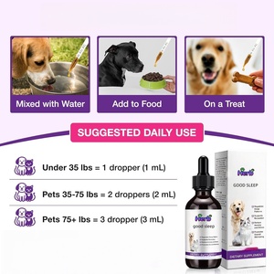 Gummies pour le sommeil ODM/OEM pour chats et chiens - Vitamines et minéraux liquides avec calcium - Soutien digestif sensible - Product Image 2
