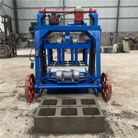 Machine de pavage hydraulique automatique, pour faire des blocs de brique creuse, du ciment, de haute qualité, Mobile