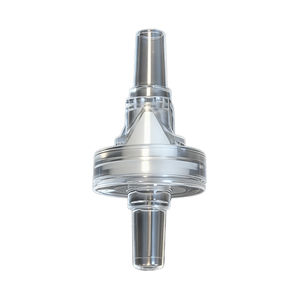 Équipement médical, mini-vanne de contrôle unidirectionnelle de sécurité pour bouteille en plastique, type diaphragme, avec port 1/8 pouce en silicone - Product Image 3