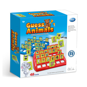 <span class=keywords><strong>Juego</strong></span> de Mesa Educativo de Plástico en Oferta, Adivina Quién Es, Divertido <span class=keywords><strong>Juego</strong></span> de Adivinanzas de Animales para la Venta - Product Image 6