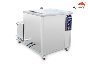 Skymen ODM Limpiador ultrasónico industrial 95 galones 3600W con sistema de filtrado para piezas de motor de automóvil Cilindro Eliminación de aceite y polvo - Product Image 5