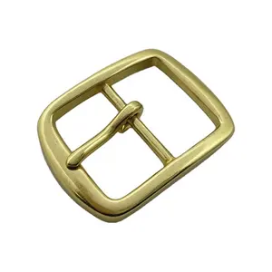 Wholesale Solid Brass Belt Buckle Solid Copper Belt Pin Buckle for Belt