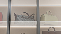 Profilé lumineux en aluminium VST à LED Lumière linéaire montée en surface pour meuble de vitrine d'armoire