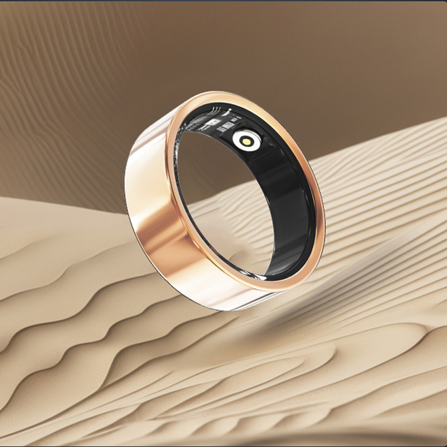 Hot Selling Smart ring, touch screen, stainless steel material, multi-sport mode, sleep tracking, calories, long battery life