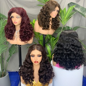Pelucas de Cabello Humano FH 5x5 con Frente de Encaje sin Pegamento, Pelucas de Encaje Transparente Fumi, Cabello Humano al por Mayor - Product Image 1