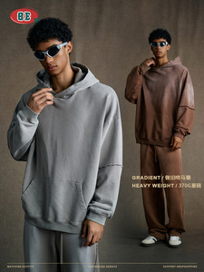 <span class=keywords><strong>Sweat</strong></span>-shirt à <span class=keywords><strong>capuche</strong></span> personnalisé avec logo brodé, imprimé, mode streetwear automne Europe Amérique, style rétro, coton, <span class=keywords><strong>homme</strong></span>/femme - Product Image 2