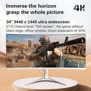 Moniteur de jeu incurvé 34 pouces 4K 165Hz avec temps de réponse de 1 ms HVA LED LCD - Product Image 3