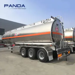 3 Achsen 42000l 45000l 50000 Liter Aluminium Speiseöl Diesel kraftstoff Tanka hänger