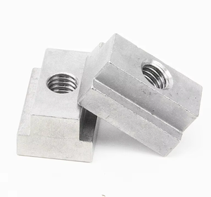 Bloc coulissant en acier au carbone zingué avec trou fileté pour machine CNC, imprimante 3D, fixations de cadre en aluminium - Product Image 4