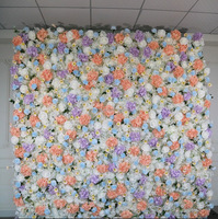 Décor mural floral NINI 8ft x 8ft, toile de fond de plafond pour mariage, support de toile de fond pour décoration d'événements et fournitures de décoration