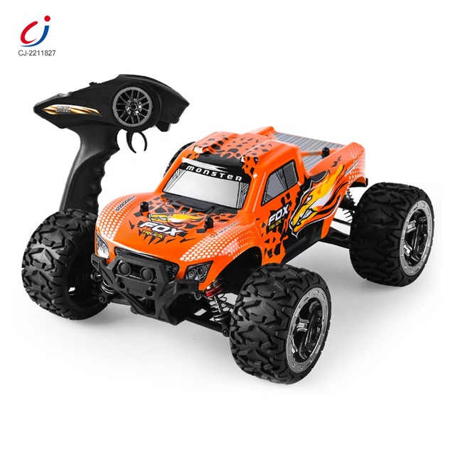 Chengji Remote Control Toy 60km/h High Speed 550 Motor Brush Rc Car 4x4 High Speed off Road Monster Truck for Kids