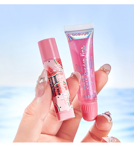 Juego de 2 paquetes de aceite <span class=keywords><strong>labial</strong></span> nacarado que cambia de temperatura reparador nutritivo sin secado - Product Image 6