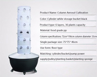 Système de culture hydroponique vertical de haute qualité pour jardin intérieur, kit de culture aéroponique commercial pour la vente