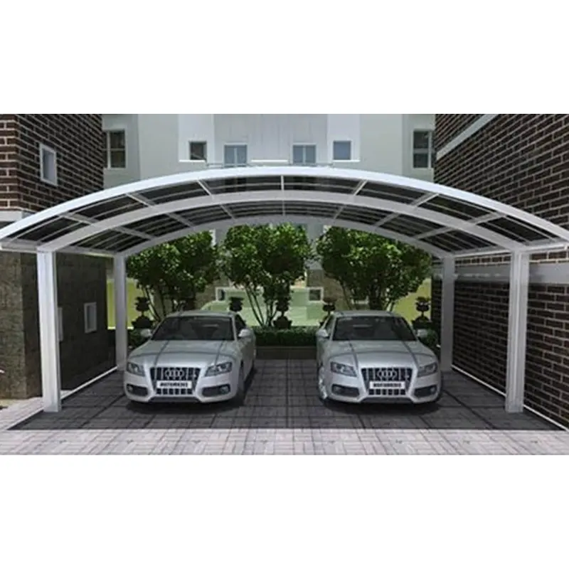 Thiết kế mới đơn giản carport nhôm carport/xe đậu xe lều