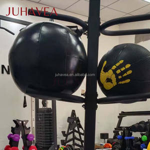 Оптовая продажа: Двусторонняя вертикальная стойка для хранения мячей (йога, гравитационные, волейбольные, баскетбольные) на 10 мячей - Product Image 4