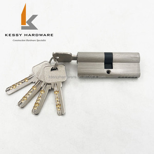 Cylindre Upvc avec Clés <span class=keywords><strong>Mortaise</strong></span> Noyau En Laiton 70 mm Double Cylindre De Serrure De Porte Ouverte Avec Clé En Laiton - Product Image 3