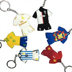 พวงกุญแจเสื้อแข่งพิมพ์ลายซาลาห์สำหรับโปรตุเกส โรนัลโด้ ฮาซาร์ด เบลเยียม นักฟุตบอลดาวดัง - Product Image 1
