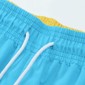 Shorts de Playa para Hombre, de Malla, para Natación, Verano, Alta Calidad, Casuales, Cómodos, con Cordón Ajustable, Diseño de Cinco Cuartos - Product Image 3